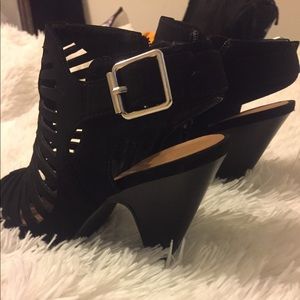 Black Heels with buckle